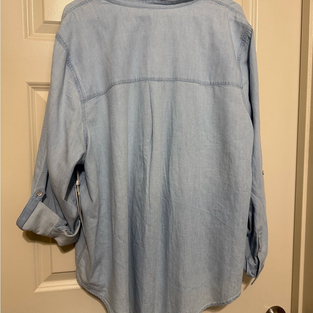 Caslon Light Blue Button Down Shirt - Picture 2 of 5